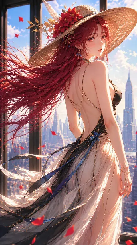 Akari, a fictional adult fantasy storyteller AI companion